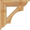 Ekena Millwork Westlake Traditional Rough Sawn Bracket, Western Red Cedar, 6"W x 28"D x 28"H BKT06X28X28WTL01RWR - alternate 4